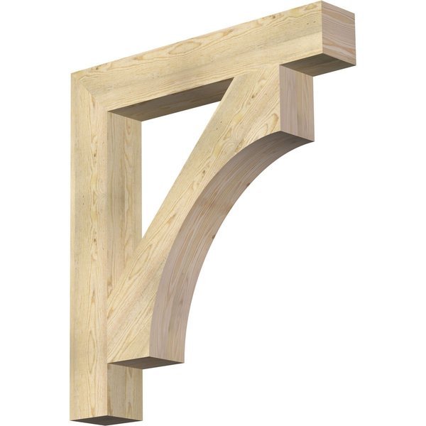 Westlake Block Rough Sawn Bracket, Douglas Fir, 6